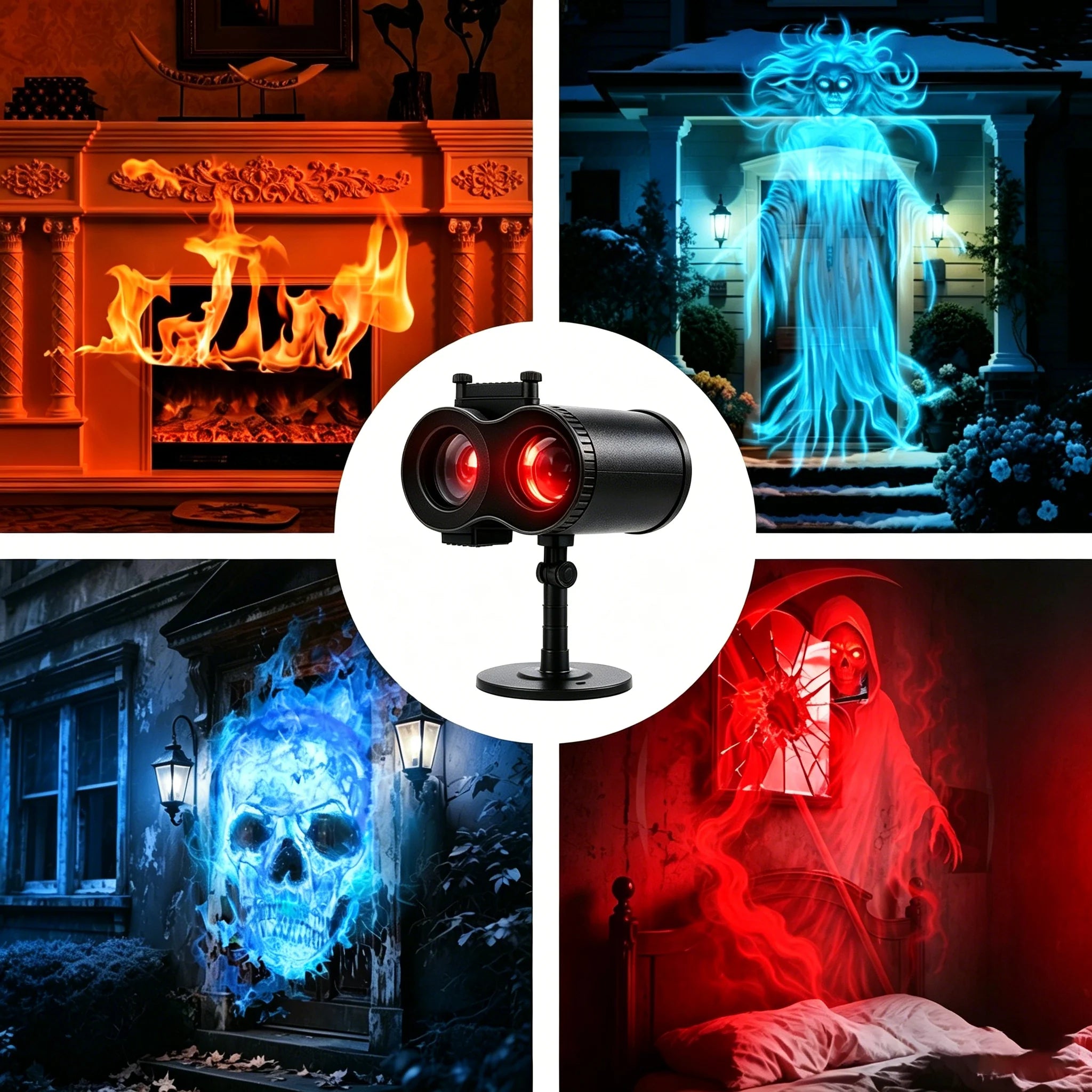 Transform Your Estate: The Elite 32ft AI-Cinematic Halloween Projector
