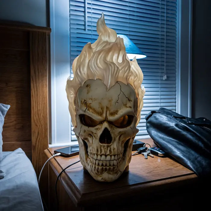 GHOST RIDER LED Flame Mask — 2026 Collector's Edition