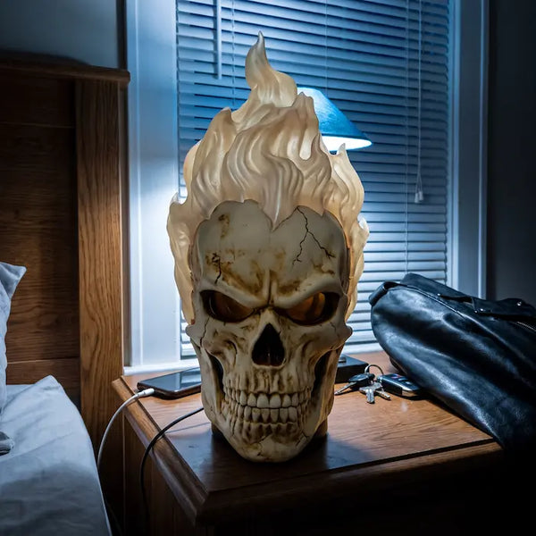 GHOST RIDER LED Flame Mask — 2026 Collector's Edition