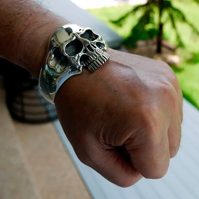 🎉[Special Offer] Get 2 Heavy Ghost Skull Bracelet  for the price of 1🎉