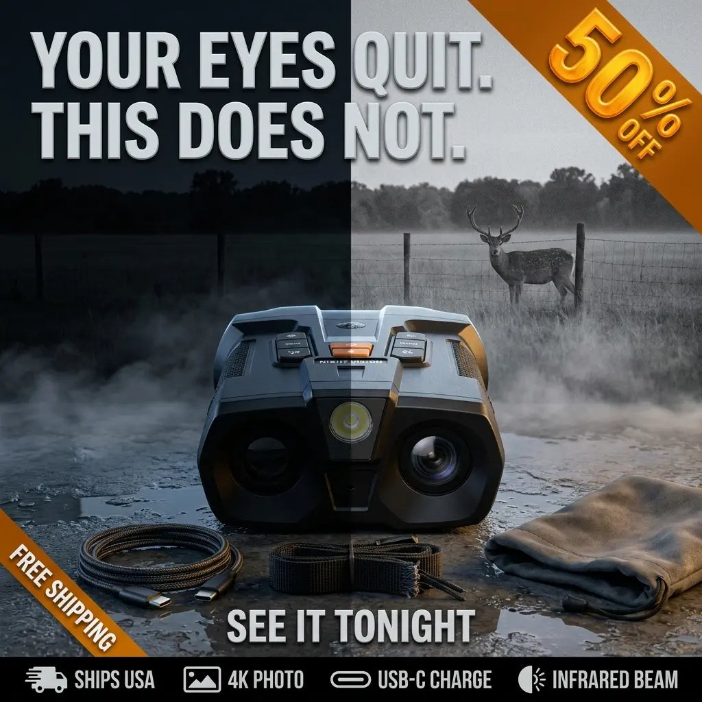 The Tactical 4K Infrared Night Vision Binoculars